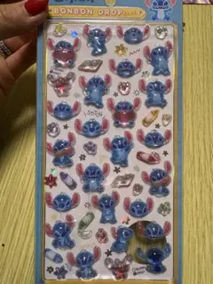 スティッチ ボンボンドロップシール