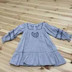 グレー フレアワンピース　ZARA