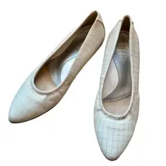 【美品】 fitfit フィットフィット　パンプス 　本革 24cm