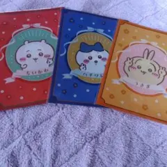 ちいかわ　クリアファイル　3種類各1袋　セリアのサムネイル