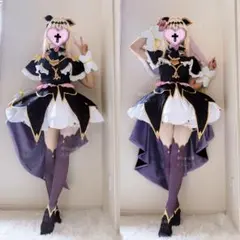 名探偵プリキュア キュアアルカナシャドウ コスプレ ウィッグ 完成品