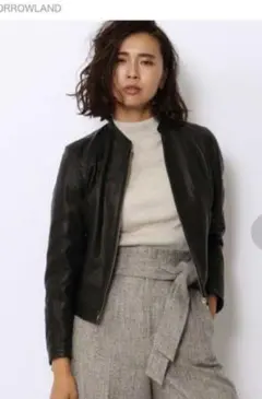 TOMORROWLAND　ラムレザージャケット
