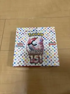 ポケモンカード151 box シュリンク付き