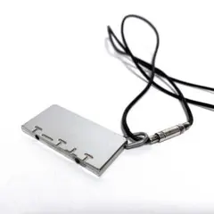 【良品】HERMES エルメス プレートペアネックレス ペンダント 1+1=1のサムネイル