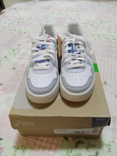 ASICS レディーススニーカー 22.5cm ホワイト/ピンク/グレー