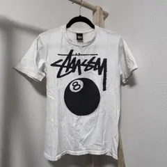 Stüssy 8ボール Tシャツ Sサイズ ホワイト