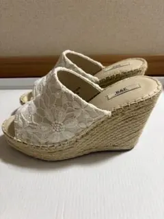 R&Eウェッジサンダル