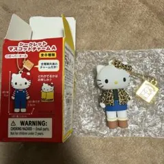 ハローキティ展 シークレットマスコットチャーム Ａ　ヒョウ柄