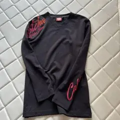 GOTCHA ブラック Vネック 長袖カットソー L
