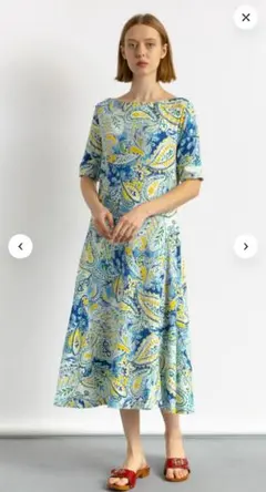 【専用】LAUREN RALPH LAUREN ペイズリーコットンドレス