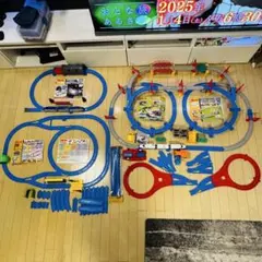 超美品！　プラレール　レイアウトセットなどまとめ売り＆無印良品のケース付き