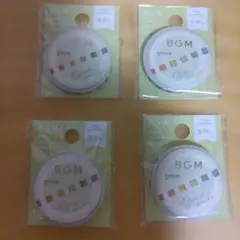 BGM マスキングテープ 5mm Basic series 5個セットのサムネイル