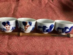 湯呑茶碗　2種2個ずつ