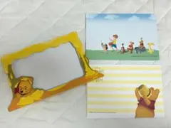 ディズニー フレーム入りメモ プーさん