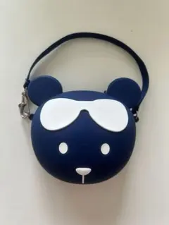 Callaway ゴルフボールポーチ クマ型 シリコンケース ネイビー