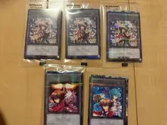東京ゲームショウ 遊戯王 TAG FORCE トークンカード　3種　計5枚