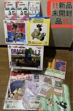 一番くじ ドラゴンボール【D賞 ランチ】【D賞 ピッコロ＆悟飯】フィギュア　他