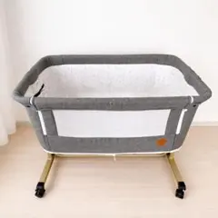 美品　HZDMJ 3WAY ベビーベッド グレーのサムネイル