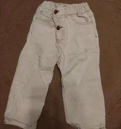 mewoo! キッズ パンツ アイボリー