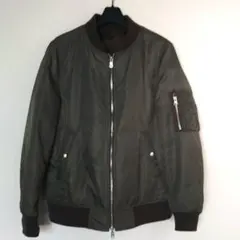 ★nano・universe/WジッパーフライトジャケットリバーシブルS