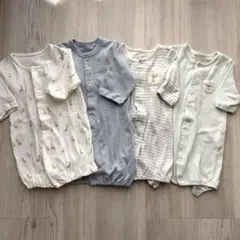 カバーオール/ロンパース4点セット