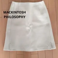 【美品】マッキントッシュフィロソフィの膝丈スカート