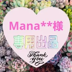 Mana**様 リクエスト 3点 まとめ商品