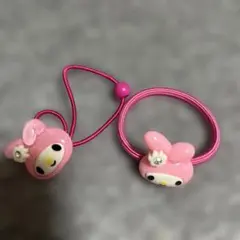 マイメロディ ヘアゴム ピンク　マイメロ　サンリオ