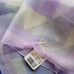 pierre cardin 幾何学模様 シルクスカーフ