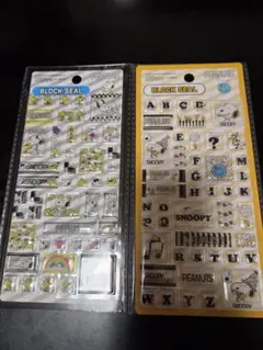 スヌーピー タイルシール 2セット②