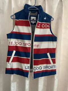 LE COQ SPORTIF ストライプ ベスト LL