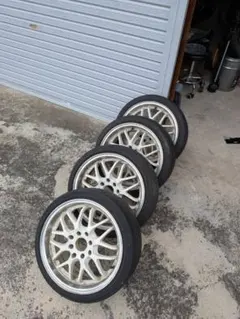 クロイチ様専用 BBSホイールセット 15インチ ポテンザ 165/55R15