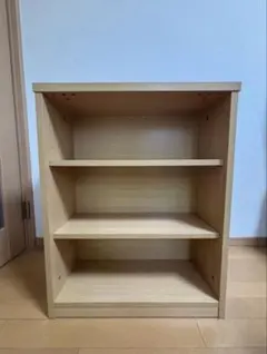 木製　絵本ラック　本棚　コンパクト　スリム　家具　ナチュラルのサムネイル