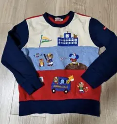 豪華トレーナー ミキハウス　120cm