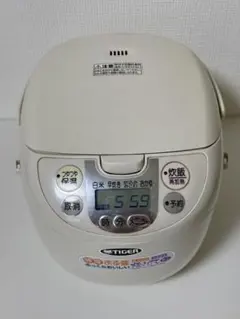 美品】TIGER マイコンジャー 炊飯器 2025年製 JBS-A055 WM - メルカリ