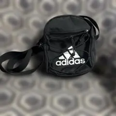 adidas 黒 ショルダーバッグ