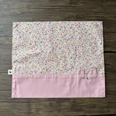 【25×30】生えくまのランチョンマット　ハンドメイド入園入学グッズ　クロスクマ