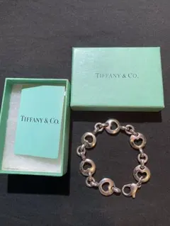 TIFFANY & Co.（ティファニー）オーバル 星条旗チェーン ブレスレット