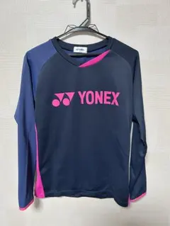 YONEX 長袖スポーツウェア ネイビー/ピンク