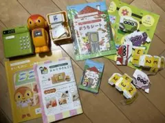 【こどもちゃれんじ】はてなくん・メモリーゲーム・かずすごろく・へんしんロボキット