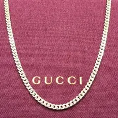 55cm・長め】グッチ 喜平チェーン ネックレス SV925 幅3mm - メルカリ