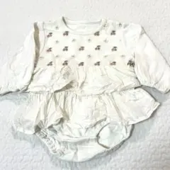 ママラク　ベビーロンパース