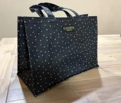 GODIVA ドット柄トートバッグ A4 自立式【未使用】