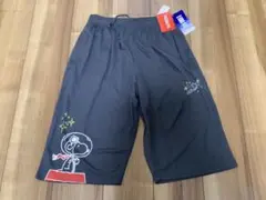 新品未使用　スヌーピー　ショートパンツ　ハーフパンツ　L グレー　吸水速乾のサムネイル