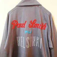 試着のみ✨ ポールスミス ジップアップ ブルゾン アウター 薄手 バックプリント