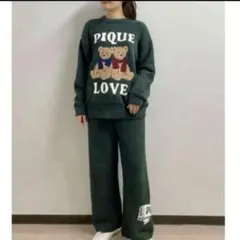 ジェラピケ　パジャマ　クマさんパジャマ