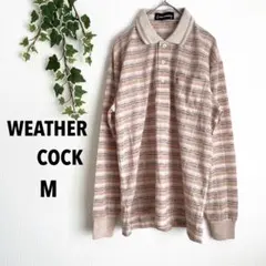 WEATHEROOCK ウェザーコック【M】メンズ　長袖プルオーバー　ベージュのサムネイル