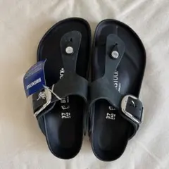 BIRKENSTOCK Gizeh Big Buckle ブラック 37のサムネイル