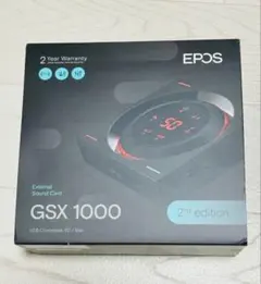 【中古】EPOS GSX 1000 2nd edition オーディオアンプ 2026年最新】epos gsx 1000 2nd editionの人気アイテム - メルカリ