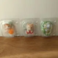 シルバニアファミリーどきどきコレクション赤ちゃんフルーツパーティー2 3体セット